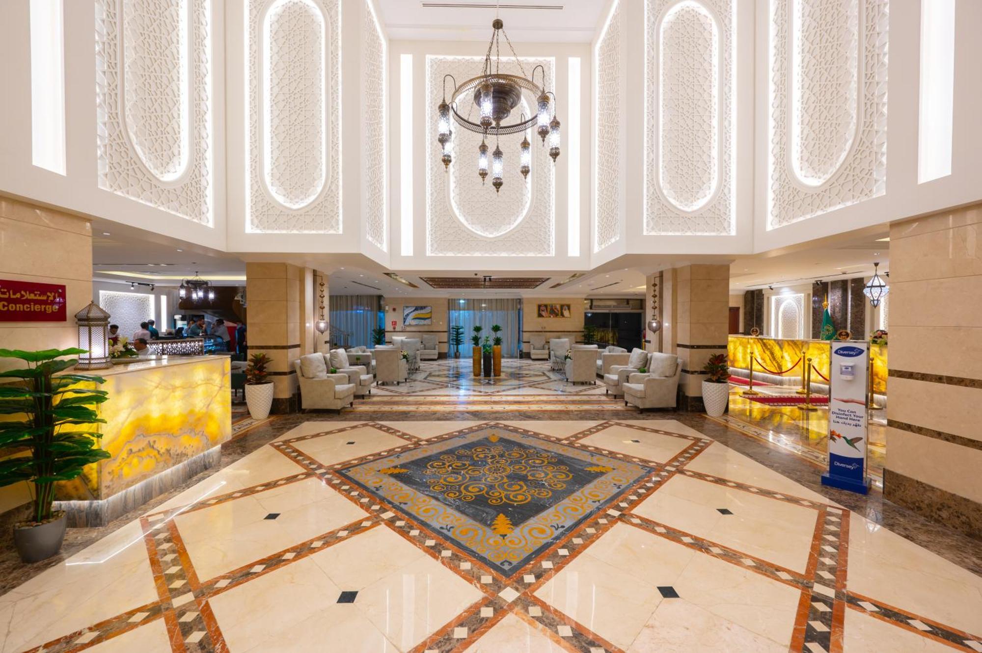 Shaza Regency Plaza Al Madinah Hotel Medina Buitenkant foto Lobby